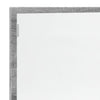 Kylpyhuoneen LED-peili harmaa Sonoma 100x8,5x37 cm tekninen puu