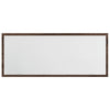 Kylpyhuoneen LED-peili ruskea tammi 100x8,5x37 cm tekninen puu