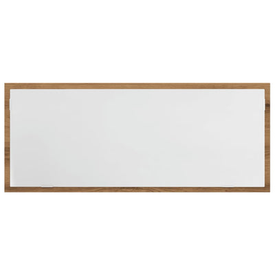 Kylpyhuoneen LED-peili tammi 100x8,5x37 cm tekninen puu