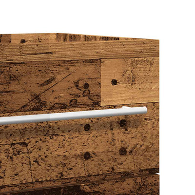 Kylpyhuonekalustesarja Rusoiu (2-osainen, vanha puu, puinen)