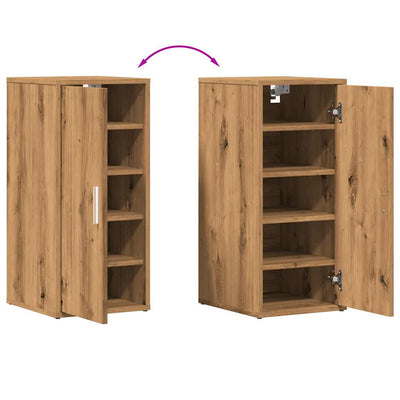 kenkäkaappi Artisan Oak 32x35x70 cm Engineered Wood