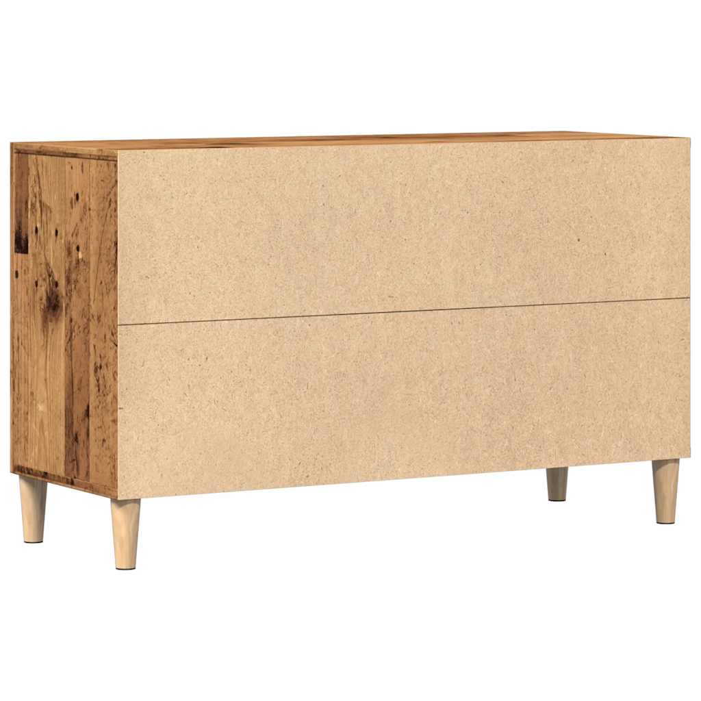 Vanha puu senkki Lovian 100x36x60cm (puinen)
