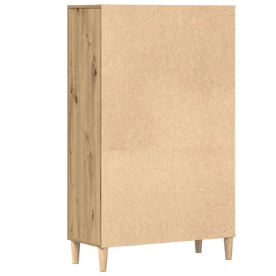 Kaappi käsityöläinen tammi 70x31x115 cm tekninen puu