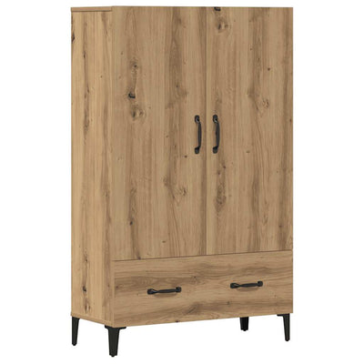 Kaappi käsityöläinen tammi 70x31x115 cm tekninen puu