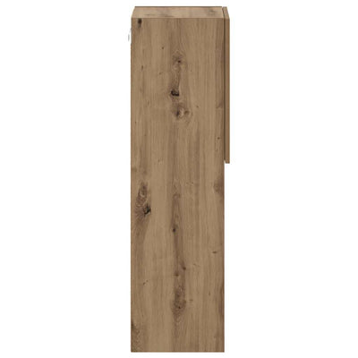 Artesaani tammi tv-taso led-valoilla Misu 30,5x30x102cm