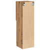 TV-kaapit LED-valoilla 2 kpl artesaani tammi 30,5x30x102 cm