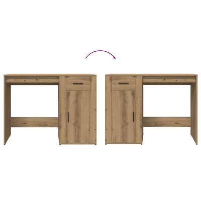 Työpöytä artesaani tammi 100x49x75 cm tekninen puu