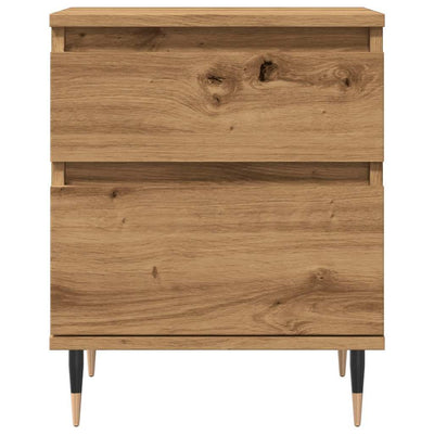 Yöpöytäkaapit 2 kpl Artisan Oak 40x35x50 cm Engineered Wood
