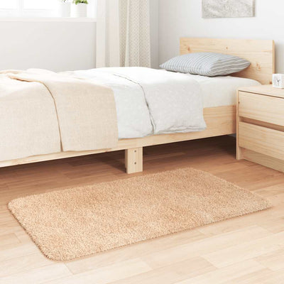 Pörrömatto korkeanukkainen NAVARRA beige 60x100 cm polyesteri