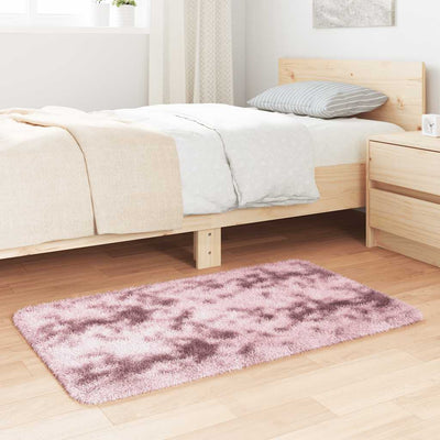 Pörrömatto korkeanukkainen NAVARRA pölypinkki 60x100 cm