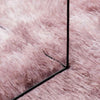 Pörrömatto korkeanukkainen NAVARRA pölypinkki 60x100 cm