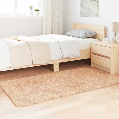 Pörrömatto korkeanukkainen NAVARRA beige 80x150 cm polyesteri