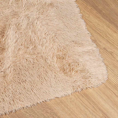 Pörrömatto korkeanukkainen NAVARRA beige 80x150 cm polyesteri