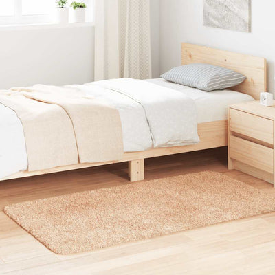Pörrömatto korkeanukkainen NAVARRA beige 80x150 cm polyesteri