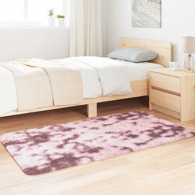Pörrömatto korkeanukkainen NAVARRA pölypinkki 80x150 cm
