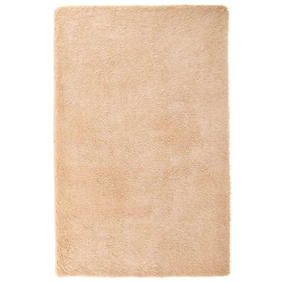 Pörrömatto korkeanukkainen beige 130x200 cm polyesteri