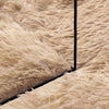 Pörrömatto korkeanukkainen beige 130x200 cm polyesteri