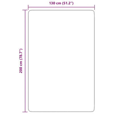 Pörrömatto korkeanukkainen beige 130x200 cm polyesteri