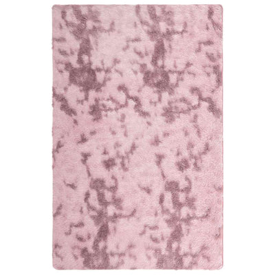 Pörrömatto korkeanukkainen pölypinkki 130x200 cm polyesteri
