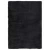 Musta pörrömatto Sidiea 160x230cm (polyesteri)