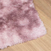 Pörrömatto korkeanukkainen pölypinkki 200x290 cm polyesteri