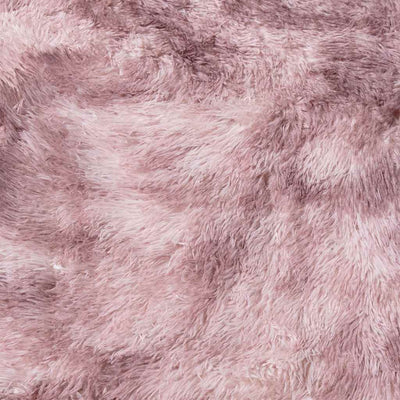 Pörrömatto korkeanukkainen pölypinkki 200x290 cm polyesteri
