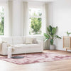 Pörrömatto korkeanukkainen pölypinkki 200x290 cm polyesteri