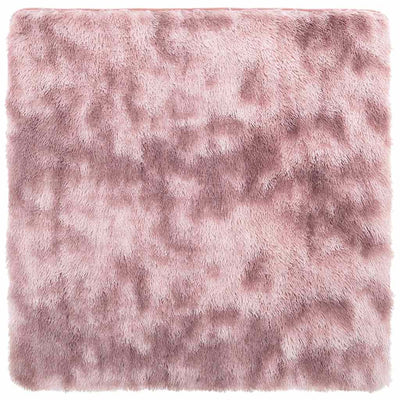 Pörrömatto korkeanukkainen pölypinkki 120x120 cm polyesteri