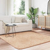 Pörrömatto korkeanukkainen beige 160x160 cm polyesteri