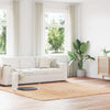 Pörrömatto korkeanukkainen beige 240x240 cm polyesteri