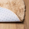 Pörrömatto korkeanukkainen beige 100x100 cm polyesteri