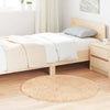 Pörrömatto korkeanukkainen beige 100x100 cm polyesteri