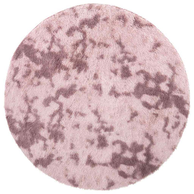 Pörrömatto korkeanukkainen pölypinkki 120x120 cm polyesteri