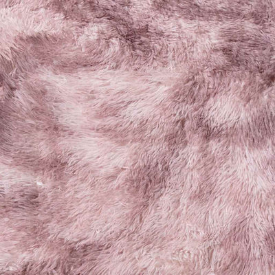 Pörrömatto korkeanukkainen pölypinkki 120x120 cm polyesteri