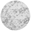 Hopeanharmaa pörrömatto korkeanukkainen Sidiea 120x120cm (polyesteri)