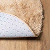 Pörrömatto korkeanukkainen beige 160x160 cm polyesteri