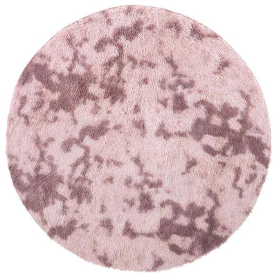 Pörrömatto korkeanukkainen pölypinkki 160x160 cm polyesteri