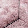 Pörrömatto korkeanukkainen pölypinkki 160x160 cm polyesteri