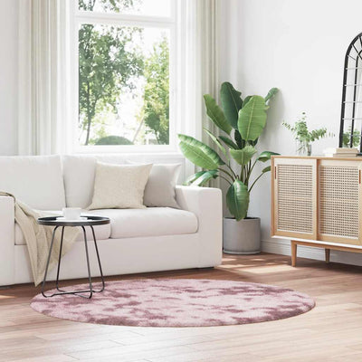 Pölypinkki pörrömatto korkeanukkainen Sidiea 160x160cm (polyesteri)