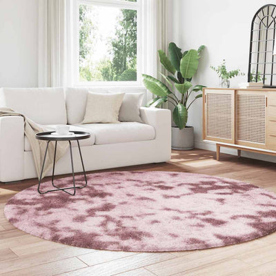 Pörrömatto korkeanukkainen pölypinkki 200x200 cm polyesteri