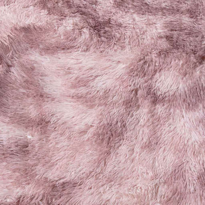 Pörrömatto korkeanukkainen pölypinkki 200x200 cm polyesteri