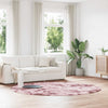 Pörrömatto korkeanukkainen pölypinkki 240x240 cm polyesteri