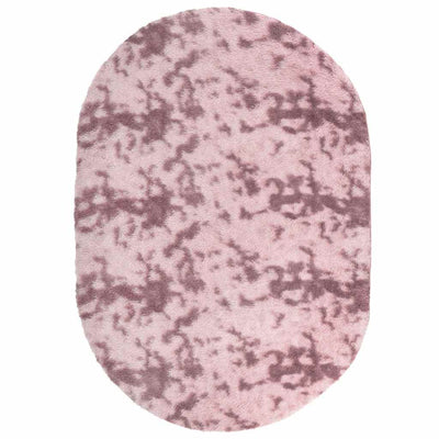 Pörrömatto korkeanukkainen pölypinkki 300x200 cm polyesteri