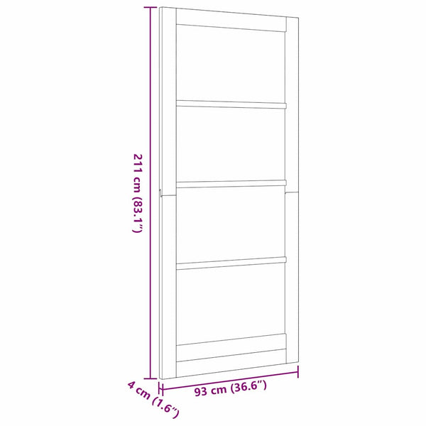 Sisäovi ORKDAL 93 x 211 cm