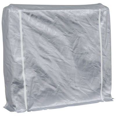polttopuuteline sadesuojalla 150x25x150 cm galvanoitu teräs