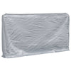 polttopuuteline sadesuojalla 250x25x150 cm galvanoitu teräs