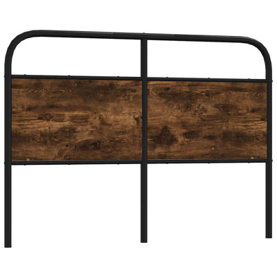 Savustettu tammipääty 120 cm Teräs ja valmistettu puu