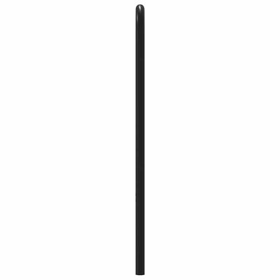 Sängynpääty savutammi 135 cm teräs ja tekninen puu