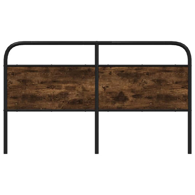 Savutammi sängynpääty Amantino 160cm (teräs ja puu)