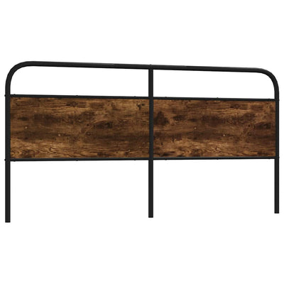 Savutammi sängynpääty Amantino 180cm (teräs ja puu)